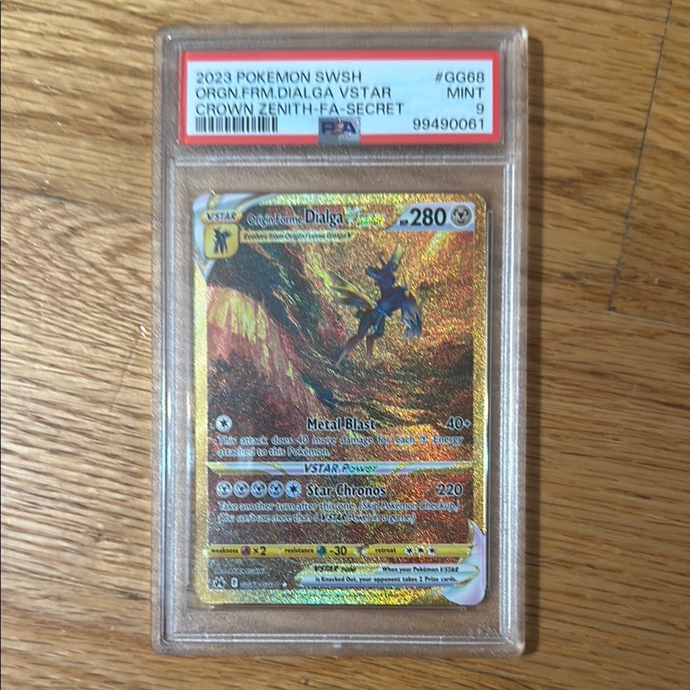 Pokemon Dialga VSTAR Card